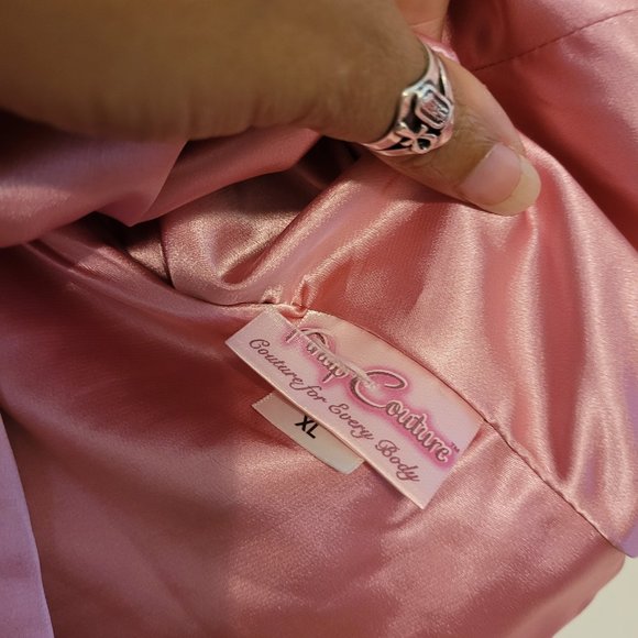 Pinup Girl Clothing (PUG) Carole Top - Pink w/White Polka Dots - Picture 3 of 4